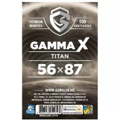 GK Gamma X - Titan kártyavédő (56x87 mm)